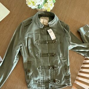 Hollister Women's Olive Utility Jacket